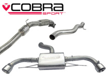 Audi TT 2.0 TFSI (Mk2) ¬†(Quattro) 12- Turboback-sportavgassystem (Med Sportkatalysator & Ej Ljuddämpat) Cobra Sport